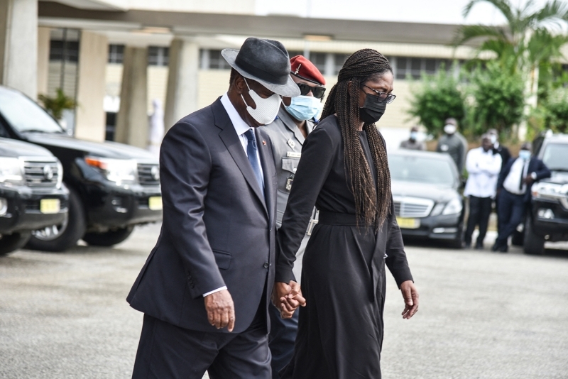 Yolande Tanoh-Bakayoko, veuve du premier ministre Hamed Bakayoko.