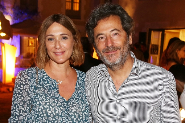 L'animatrice Daniela Lumbroso et son compagnon Eric Ghebali.