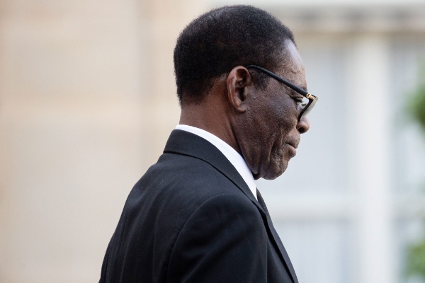 Le président équato-guinéen Teodoro Obiang Nguema.