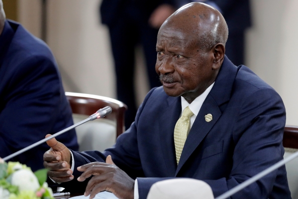 Le président ougandais Yoweri Museveni.