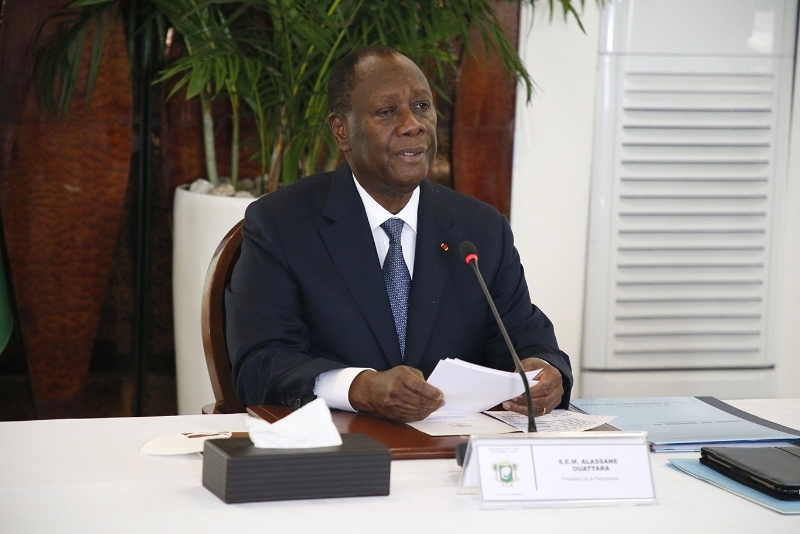 Le président ivoirien Alassane Ouattara.