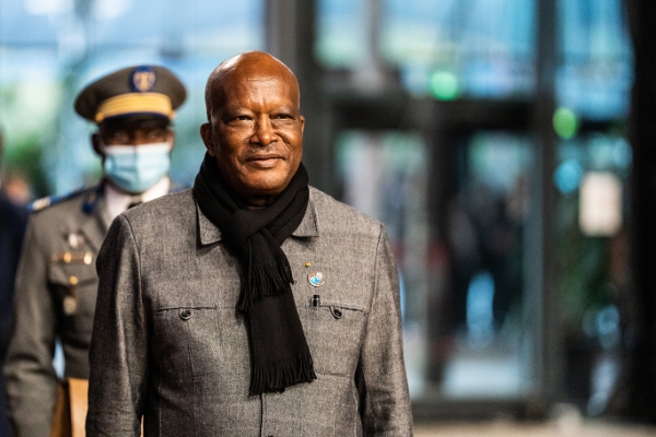 Le président Roch Marc Christian Kaboré.