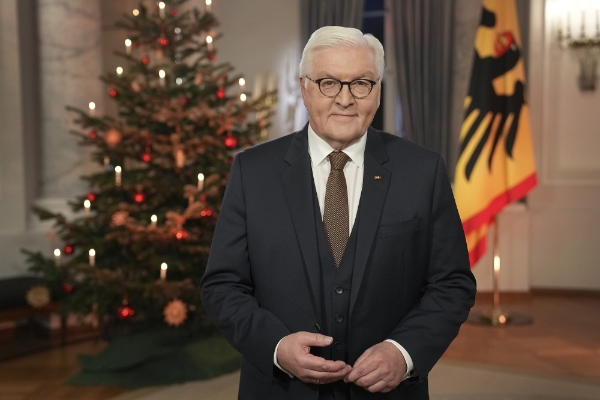 Le président fédéral allemand Frank-Walter Steinmeier.