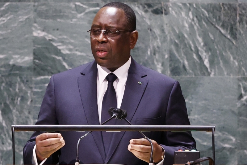 Le président sénégalais Macky Sall.