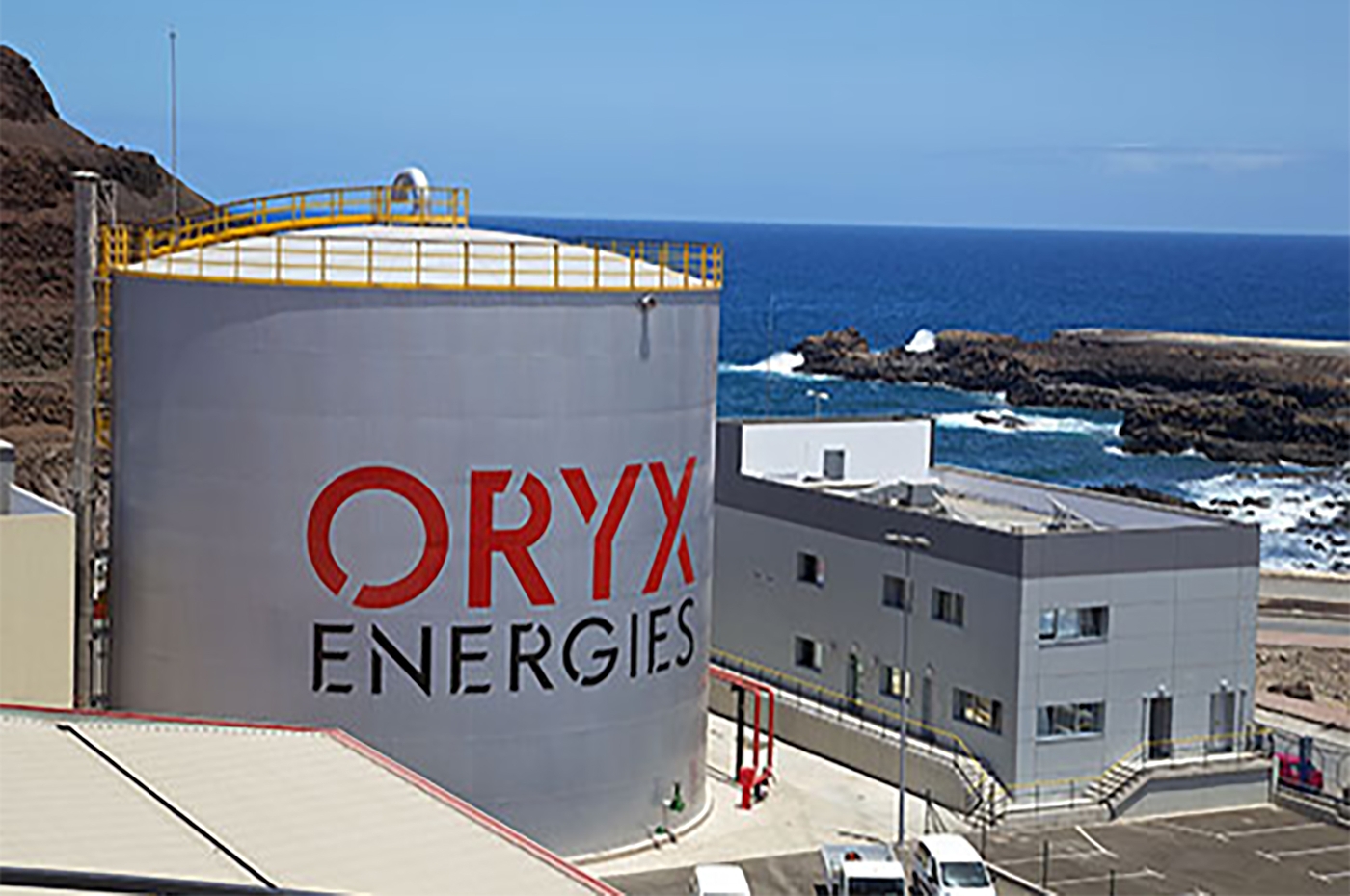 Le terminal de carburants d'Oryx à Las Palmas, aux îles Canaries, stratégiquement placé pour desservir la Mauritanie.