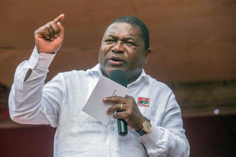 Le président du Mozambique Filipe Nyusi.