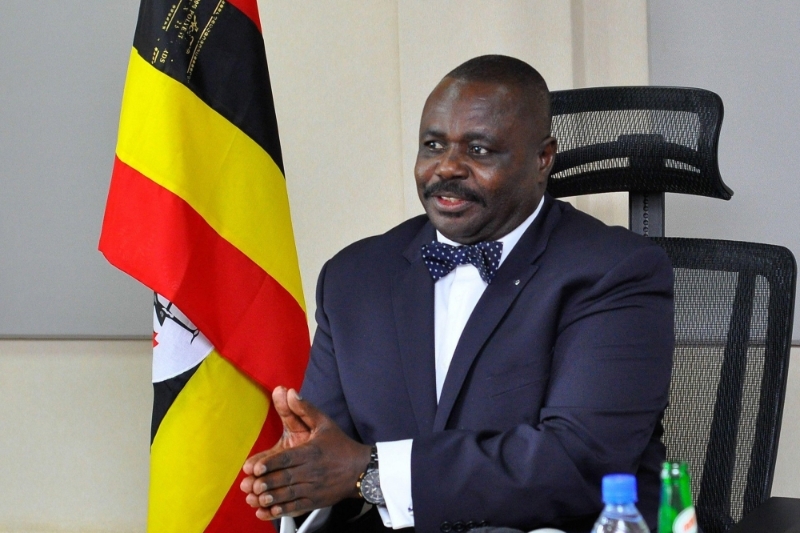 Le défunt président de l'Assemblée nationale ougandaise, Jacob Oulanyah.