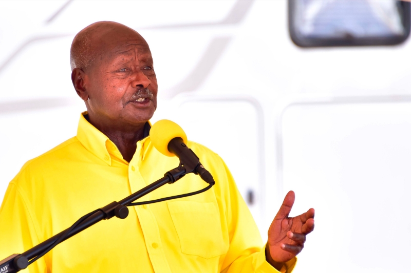 Yoweri Museveni.