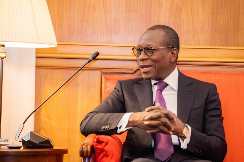 Le président du Bénin Patrice Talon.