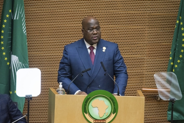 Le président de RDC Félix Tshisekedi.