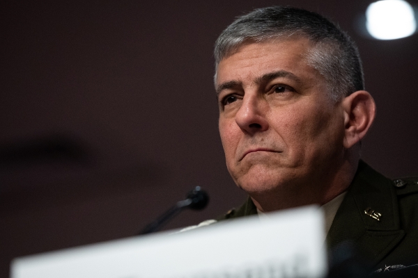 Le général Stephen Townsend, chef du commandement militaire des Etats-Unis pour l'Afrique (Africom).