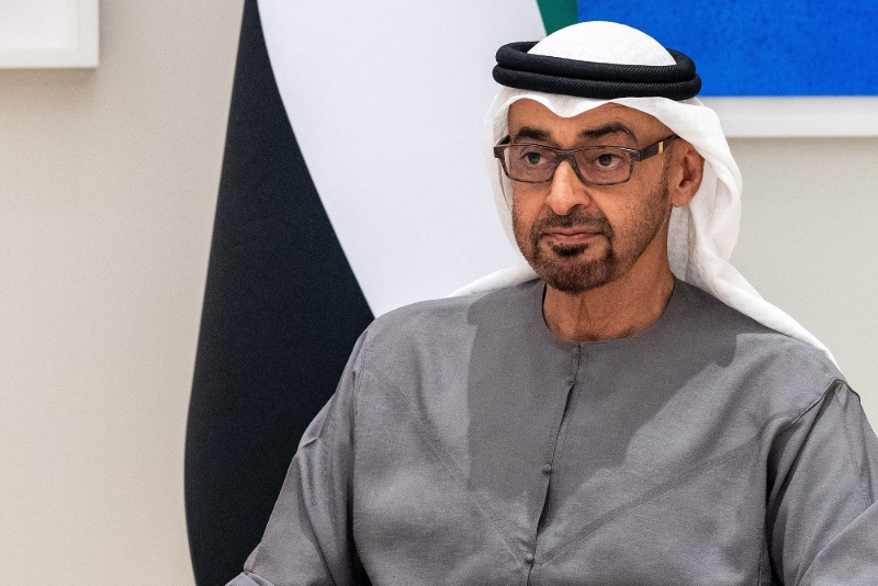 Le président émirien Mohammed bin Zayed al-Nahyan.