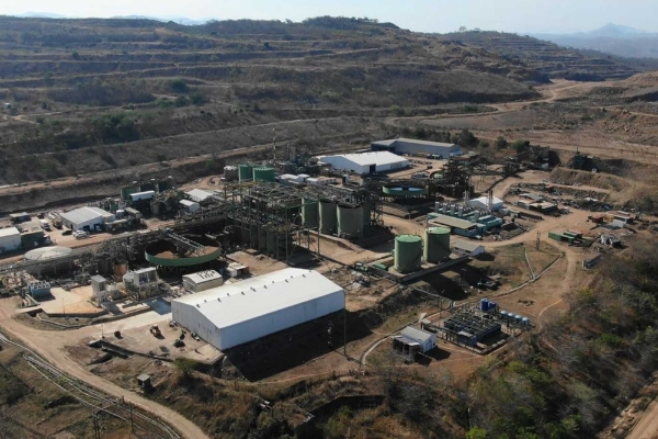 La mine d'uranium de Kayelekera au Malawi.