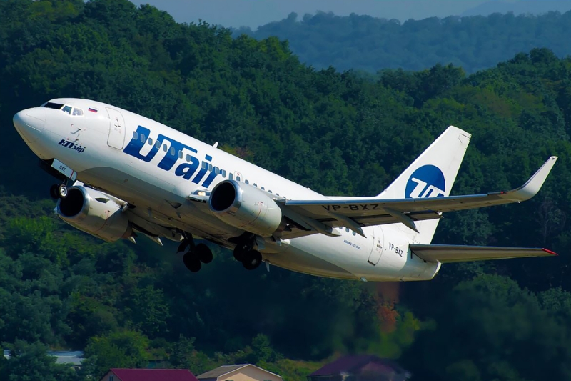 Un appareil de la compagnie aérienne russe UTair.