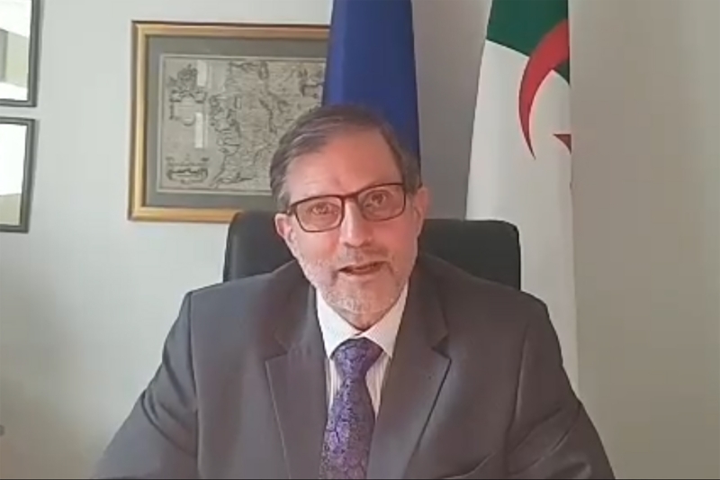 L'ambassadeur de l'Union européenne en Algérie John O'Rourke.