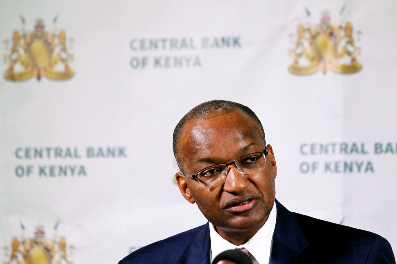 Le gouverneur de la Central Bank of Kenya Patrick Njoroge.