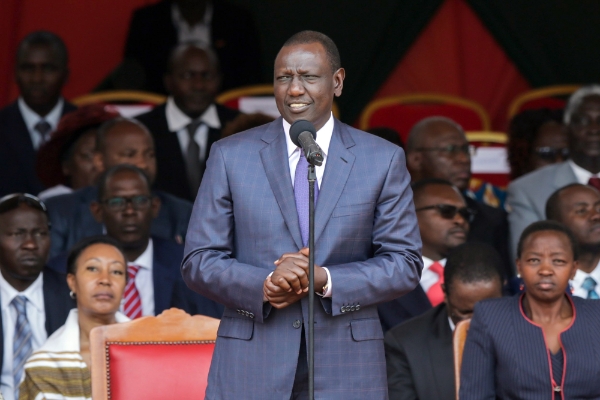 Le vice-président kényan William Ruto.