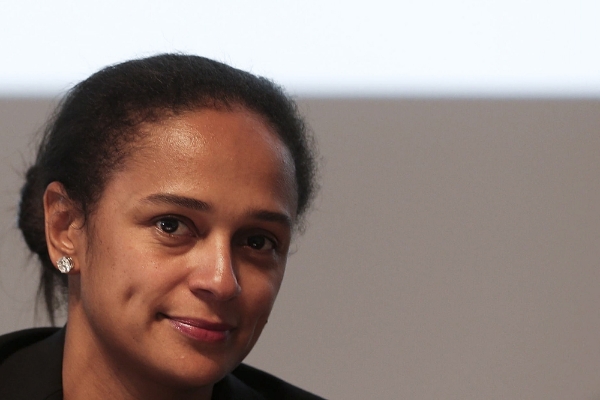 La femme d'affaires Isabel dos Santos, fille de l'ancien président angolais.